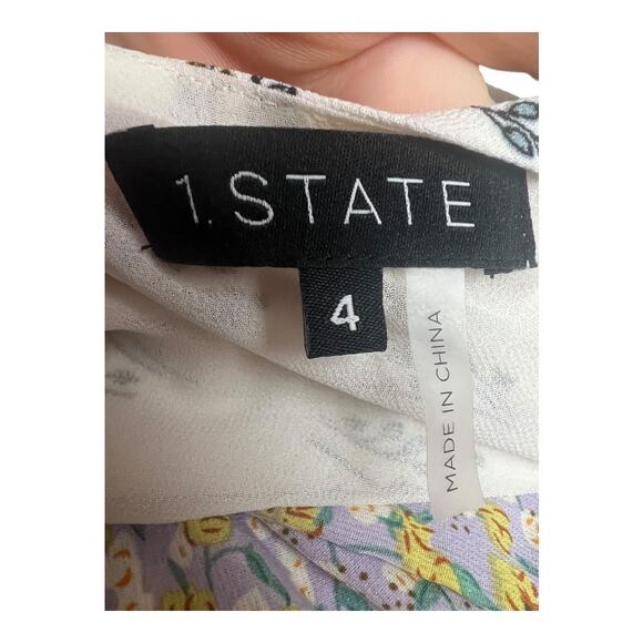 1.State Womens Coquette Cottagecore Dress Girly Romantic 4 boho Fairy Ruffled - Picture 7 of 8